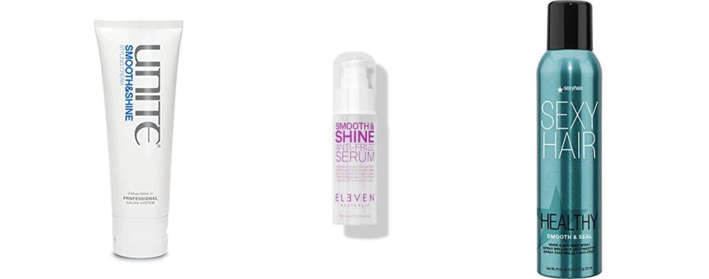 Smooth And Shine Hair combined image