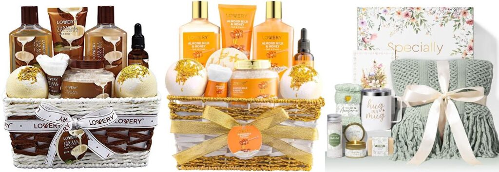 Spa Gift Baskets combined image