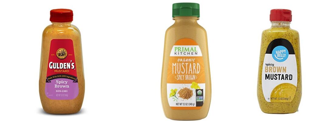 Spicy Brown Mustard combined image