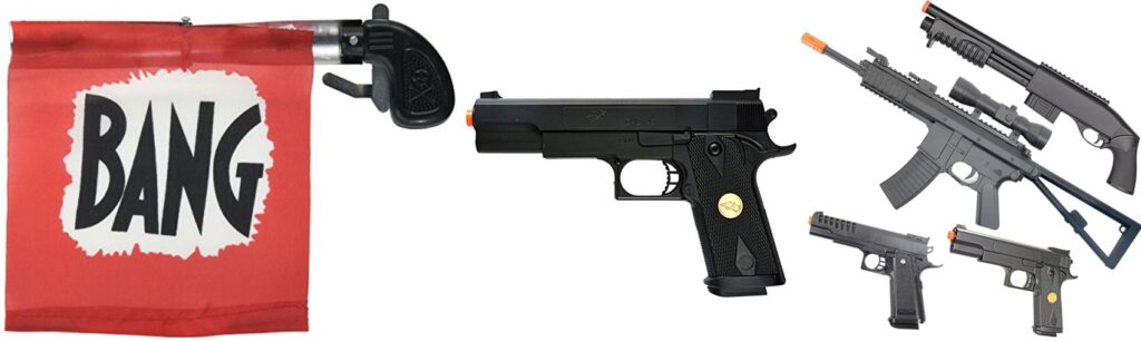 Starter Handgun combined image