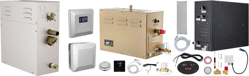Steam Shower System combined image