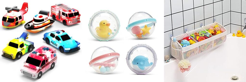 Toddler Bath Toys combined image