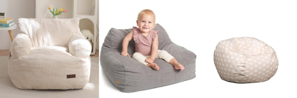Toddler Bean Bag Chair combined image