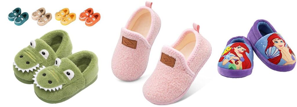 Toddler Slippers combined image