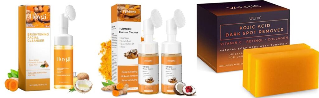 Turmeric Face Wash combined image