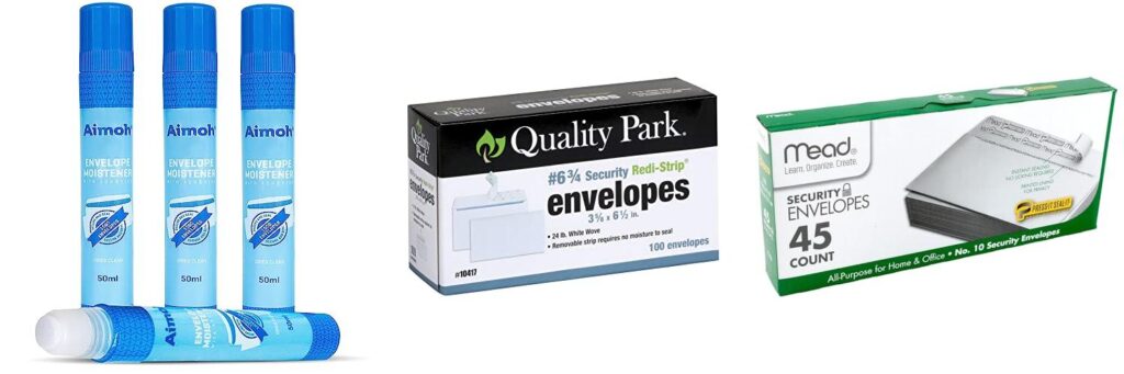 Way To Seal Envelopes combined image