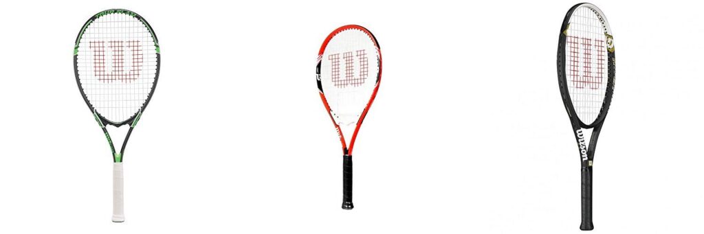 Wilson Tennis Racquet combined image