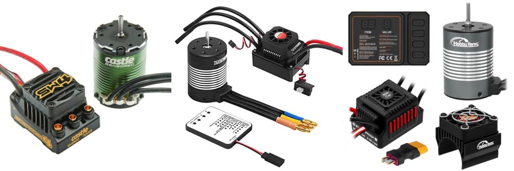 10 Scale Brushless Motor Esc Combo combined image