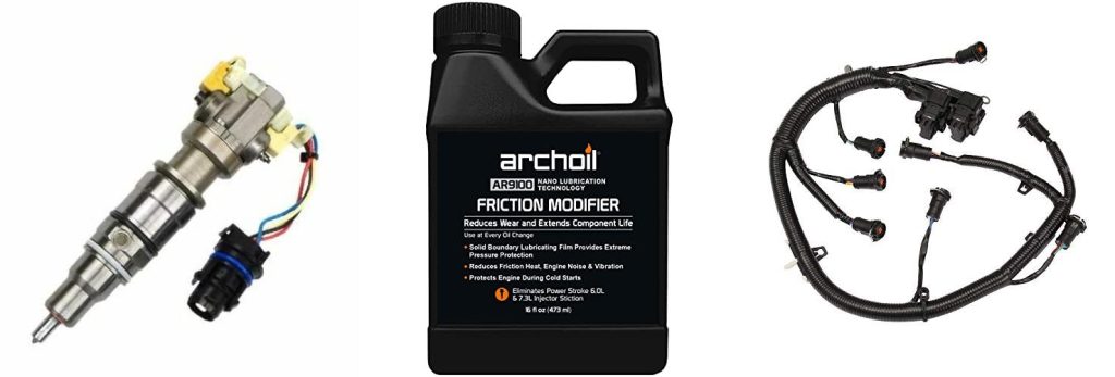 6.0 Powerstroke Injectors combined image