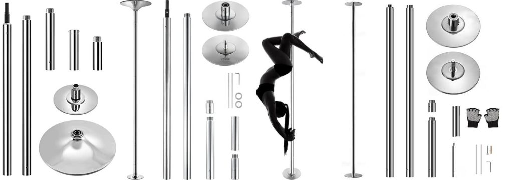 At Home Dance Pole combined image