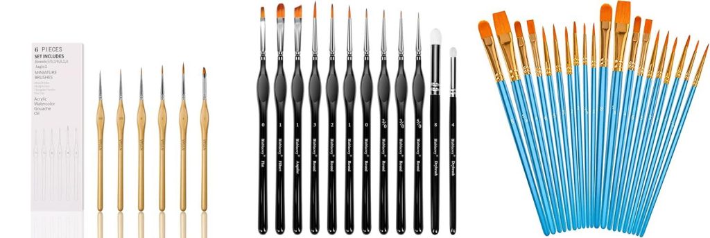 Brushes For Paint By Number combined image