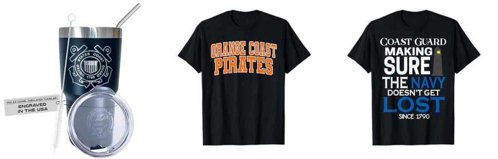 Coast Merchandise combined image