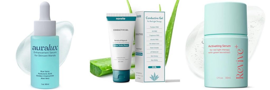 Conductive Serum For Red Light Therapy combined image