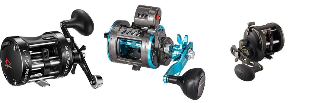 Conventional Reel For Surf Fishing combined image