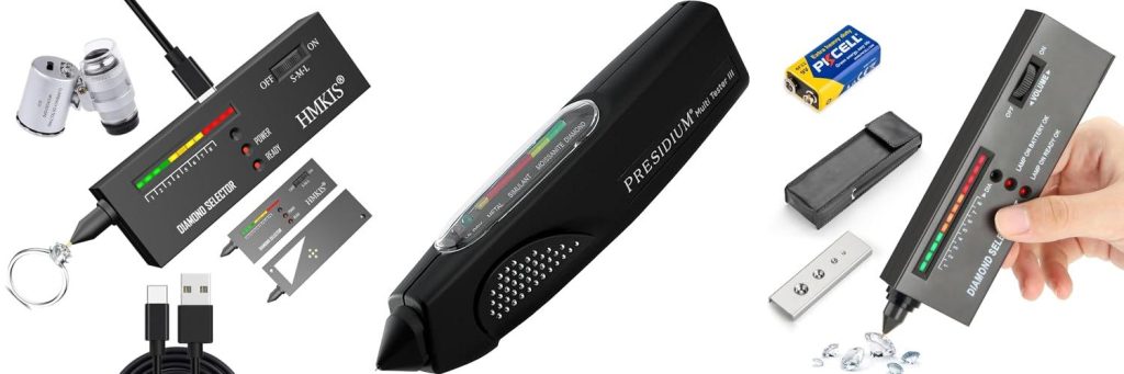 Diamond Moissanite Tester combined image