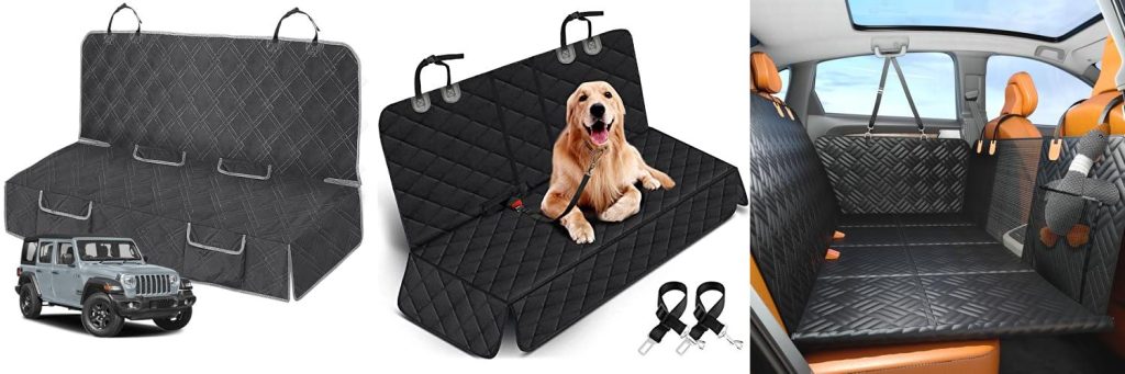 Dog Seat Cover For Jeep Wrangler combined image