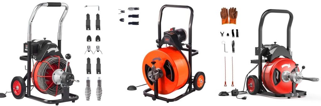 Drain Cleaning Machine combined image