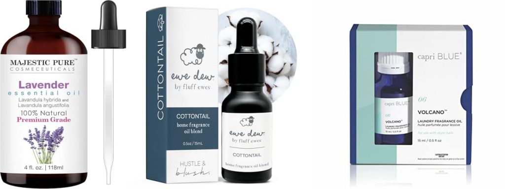 Essential Oil For Dryer Balls combined image