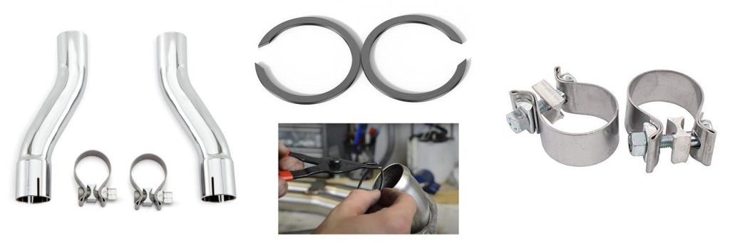 Exhaust For Tri Glide combined image