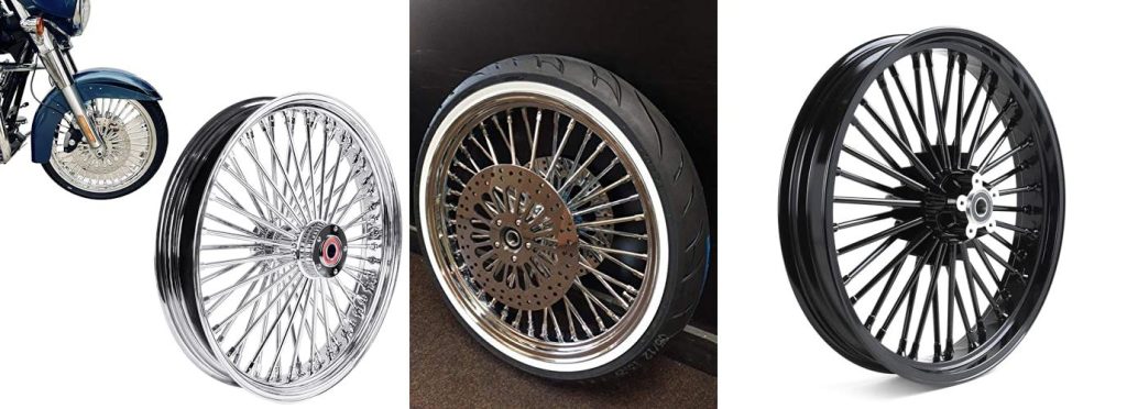Fat Spoke Wheels For Harley combined image