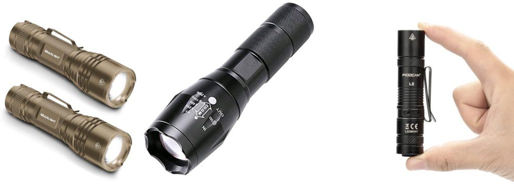 Flashlight That Uses 18650 Battery combined image