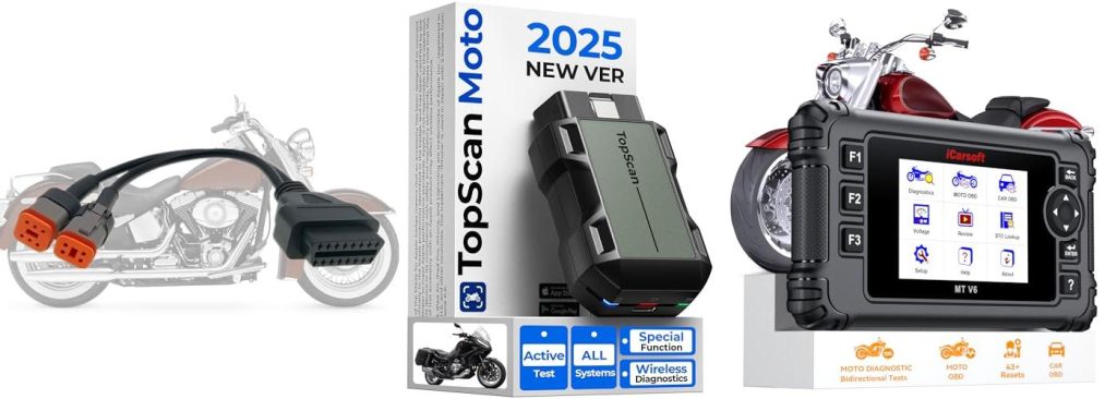 Harley Davidson Diagnostic Tool combined image