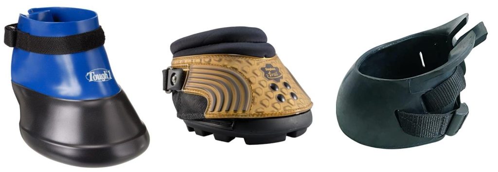 Horse Hoof Boots combined image