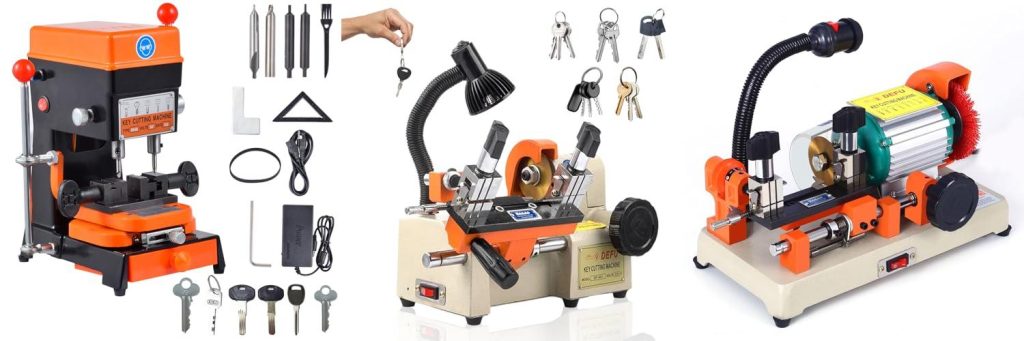 Key Cutting Machine combined image