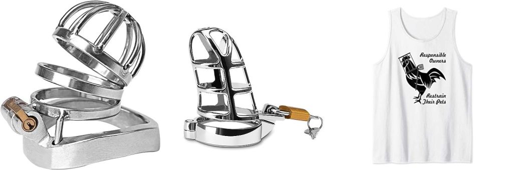 Long Term Chastity Cage combined image