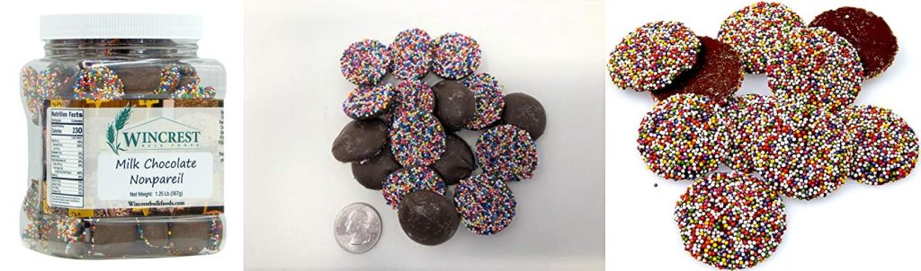 Milk Chocolate Nonpareils combined image