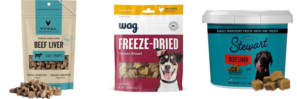 One Ingredient Dog Treats combined image