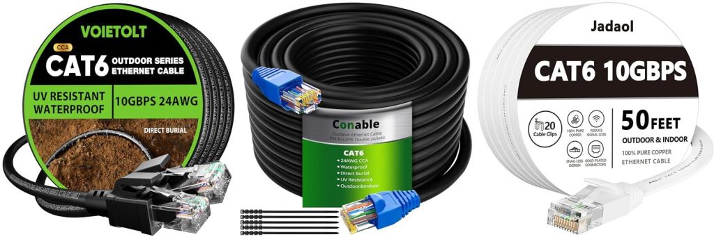 Outdoor Ethernet Cable combined image