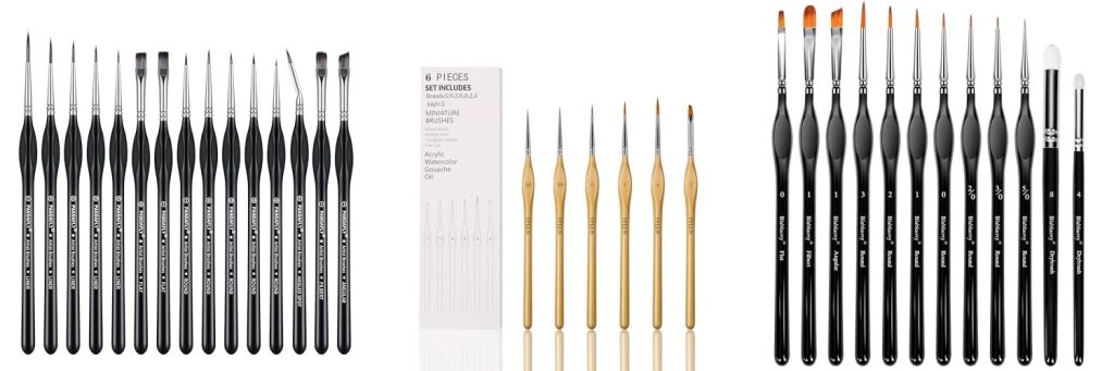 Paint By Number Brushes combined image