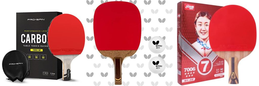 Penhold Table Tennis Racket combined image