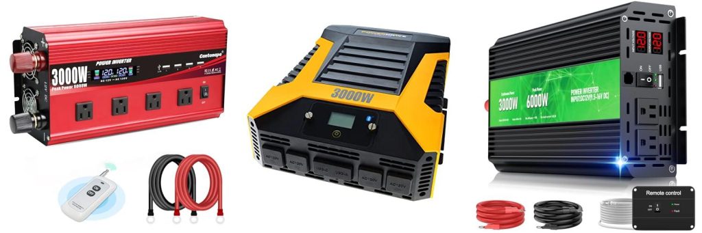 Power Inverter 3000 Watt combined image