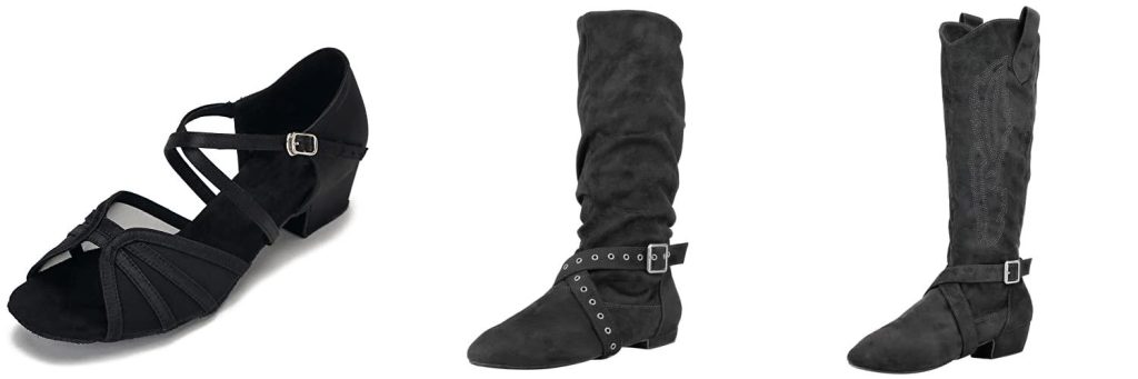 Shoes For West Coast Swing combined image