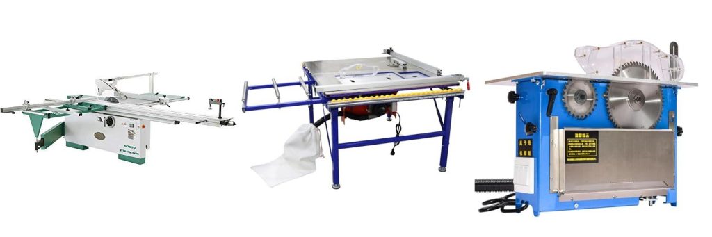 Sliding Table Saw combined image