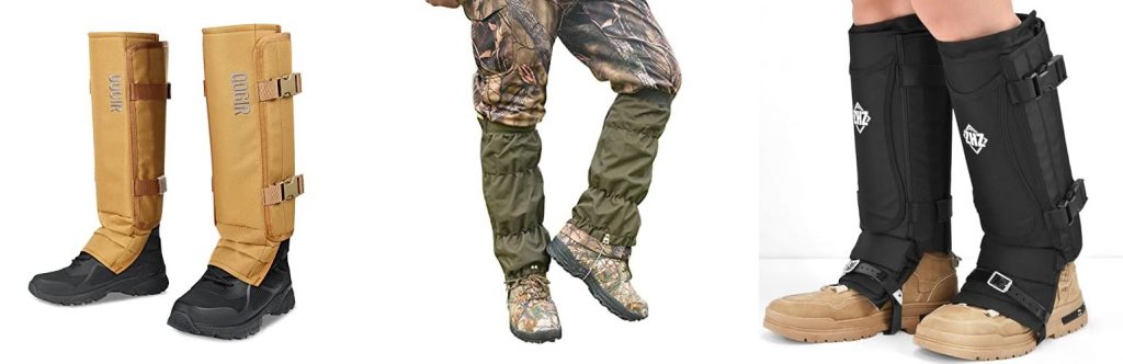Snake Gaiters For Hiking combined image