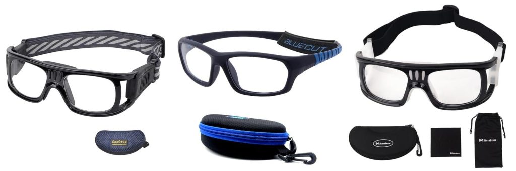 Sports Glasses For Basketball combined image