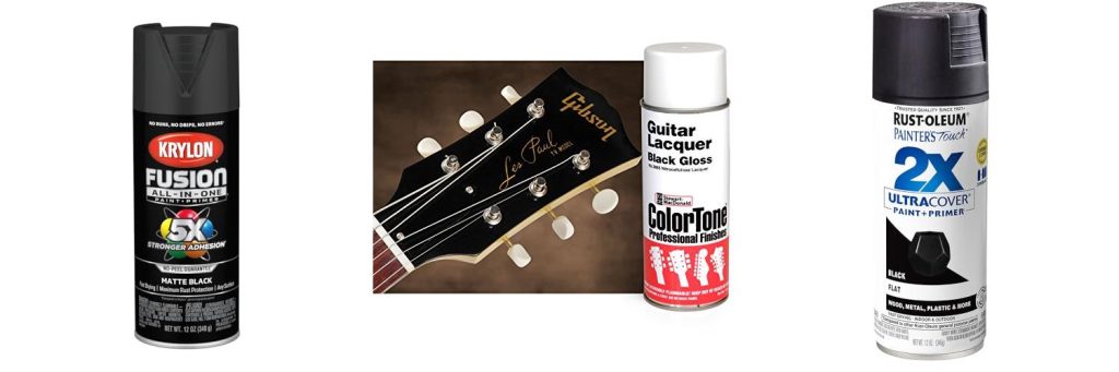 Spray Paint For Guitar combined image