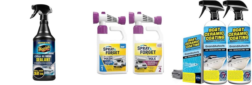 Spray Wax For Rv combined image