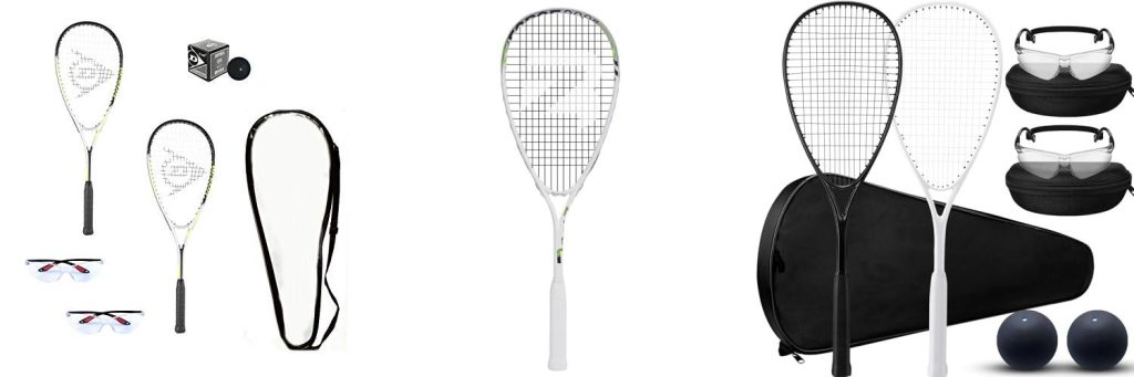Squash Racket For Beginners combined image