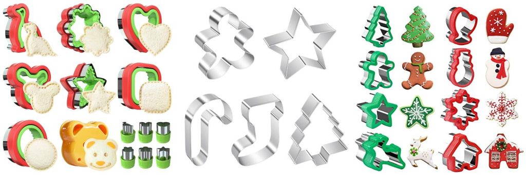 Store For Christmas Cookie Shapes And Designs combined image