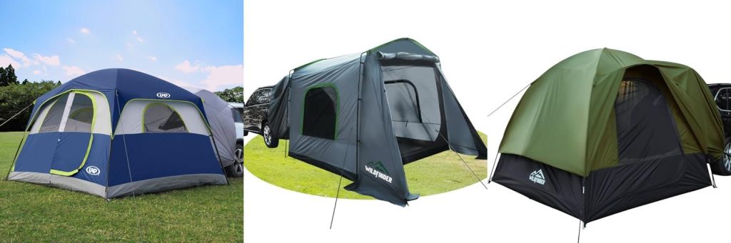 Suv Tent Camping combined image