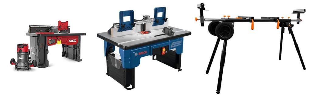 Table Saw Router Combo combined image
