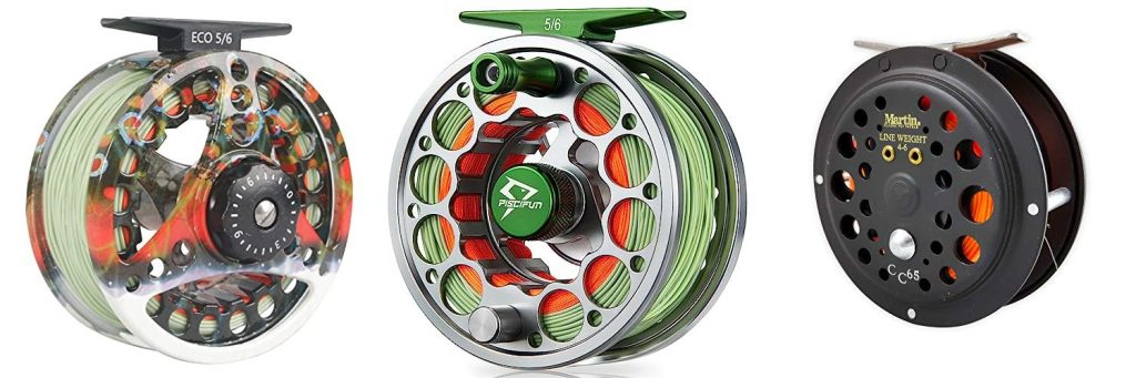 Trout Fly Reel combined image
