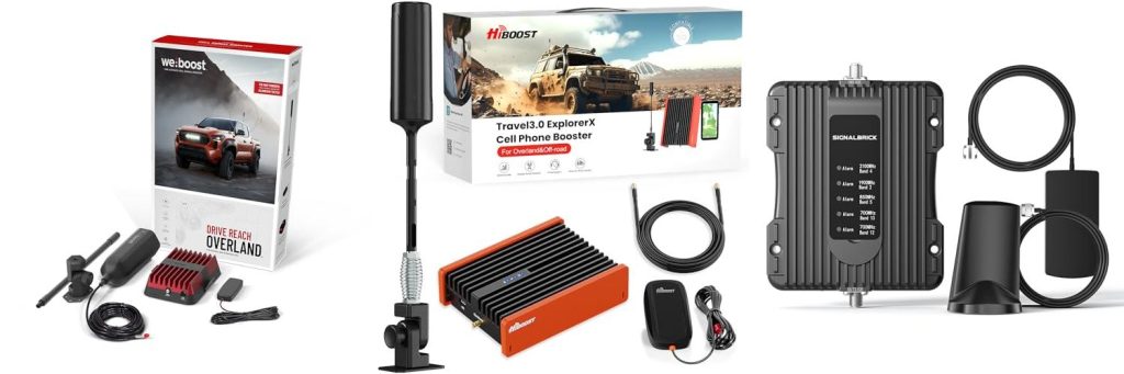 Truck Cell Phone Booster combined image