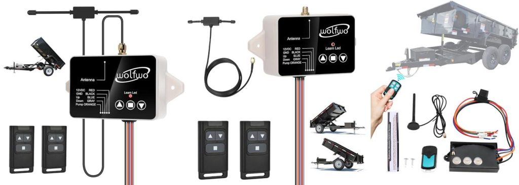 Wireless Remote For Dump Trailer combined image
