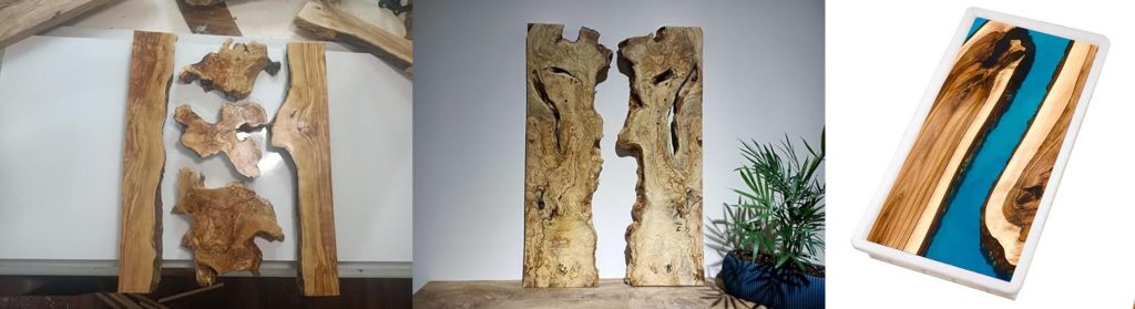 Wood For Epoxy Table combined image