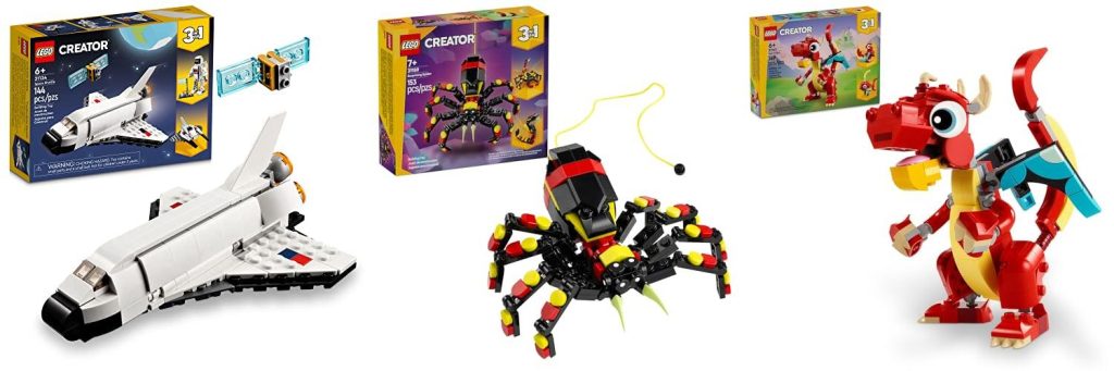 10 Lego Sets combined image